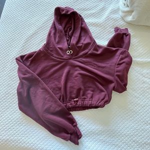 For Love and Lemons Maroon Sweatshirt